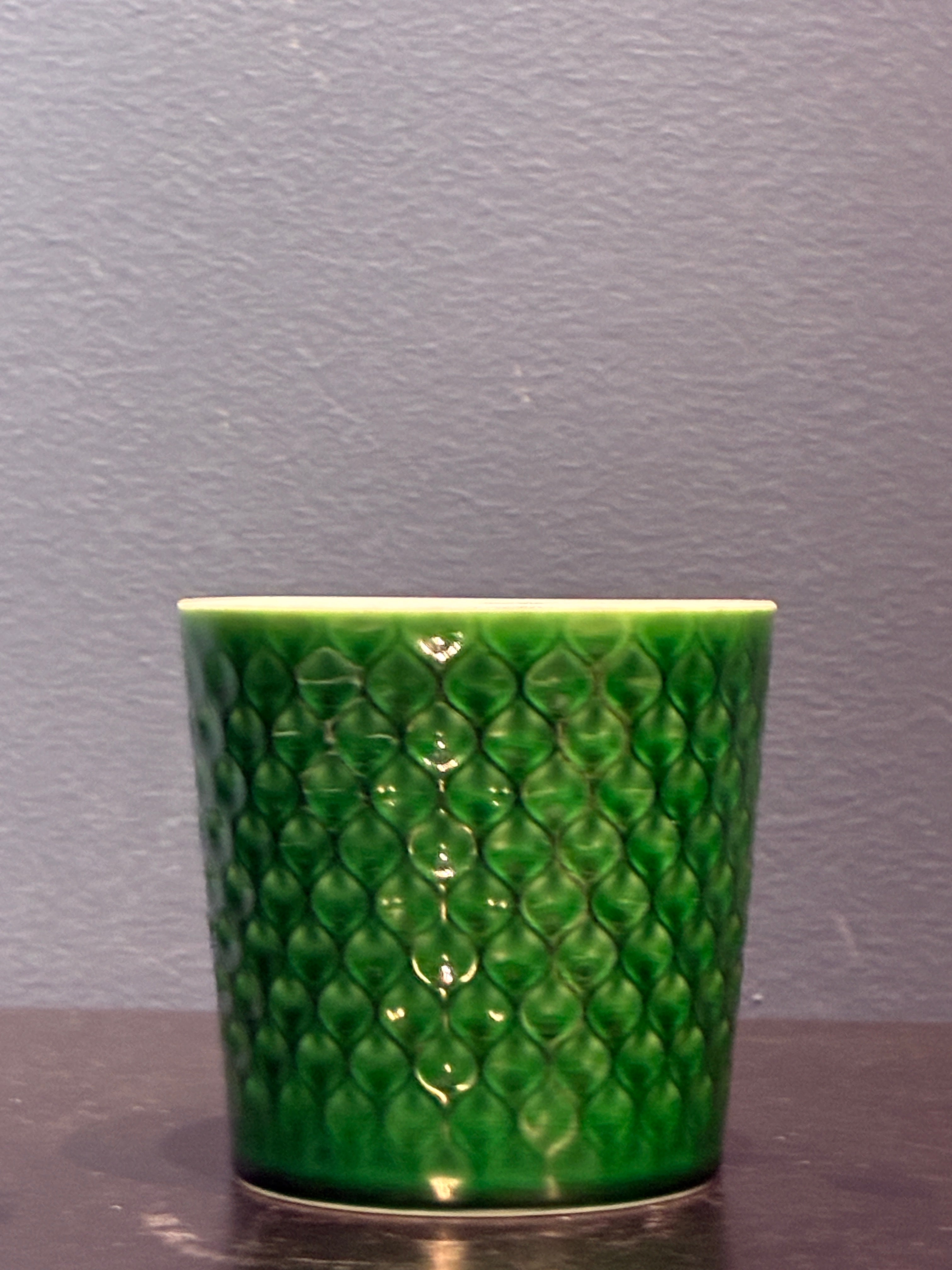 Jade Essence: Jingdezhen Handmade Embossed Ceramic Cup - Premium Teaware