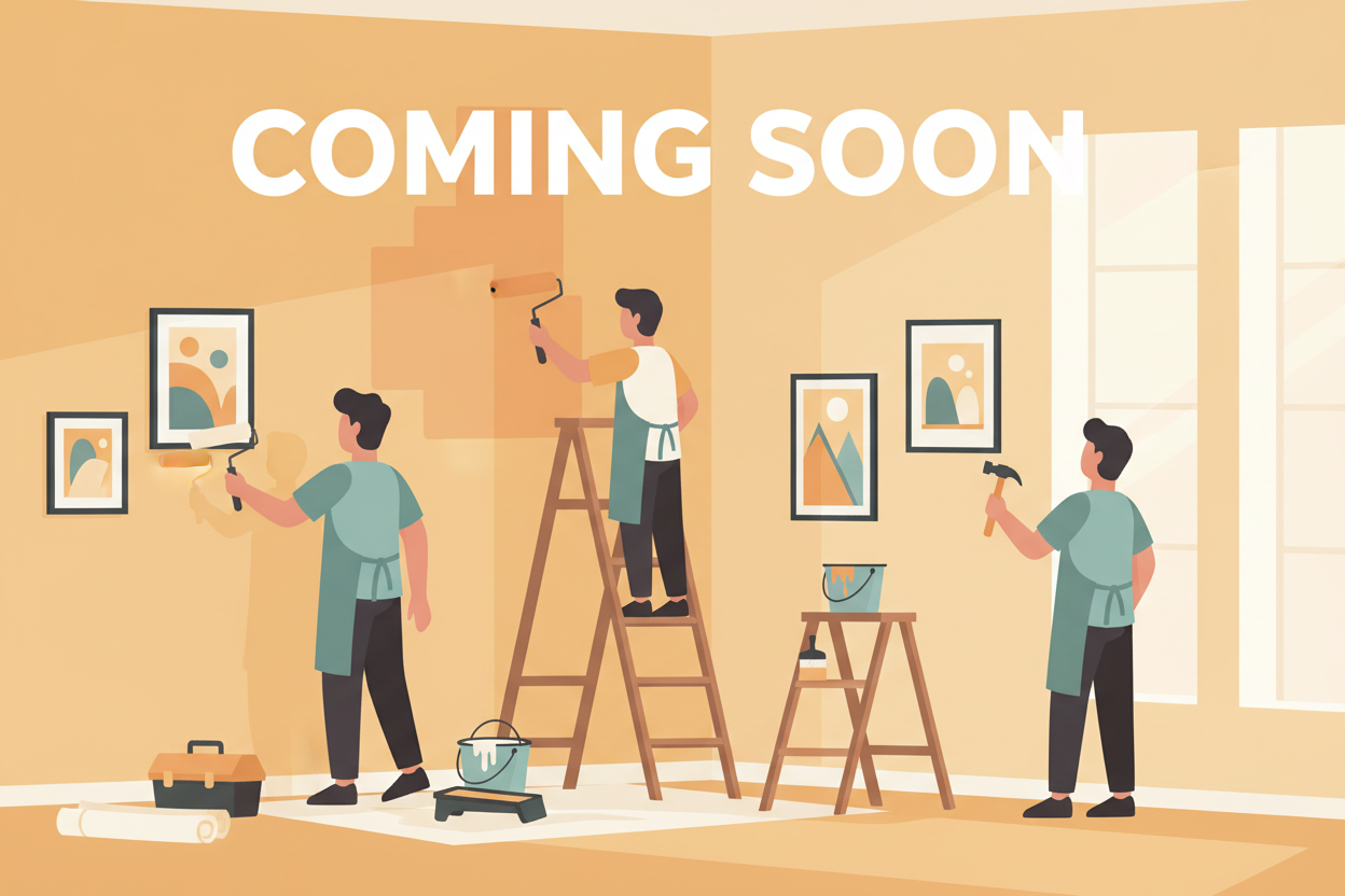 Coming Soon Illustration